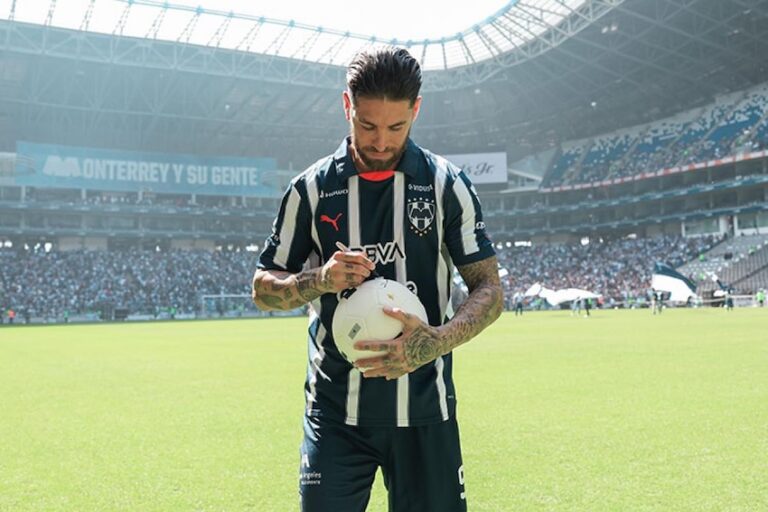 Spanish soccer icon Sergio Ramos signs with Monterrey 