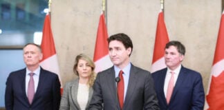 Prime Minister Trudeau announced the news following a phone call he held with President Trump on Monday, in which both agreed to pause new tariffs for 30 days.