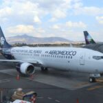 An Aeroméxico airplane