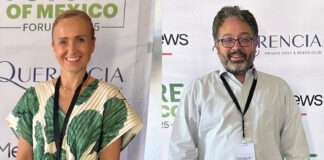 Valeria Moy, the general director of public policy think tank the Mexican Institute for Competitiveness (IMCO), and Enrique Covarrubias, chief economist and head of research at the financial services company Actinver, both attended the recent Future of Mexico Forum presented by Mexico News Daily and Querencia.