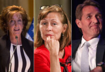 Roberta Jacobson, Tatiana Clouthier and Jeff Flake, 2025 Future of Mexico Forum participants