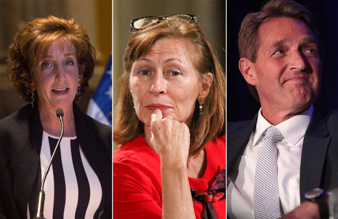 Roberta Jacobson, Tatiana Clouthier and Jeff Flake, 2025 Future of Mexico Forum participants