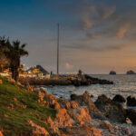 Mazatlán, Sinaloa beachside cliffs