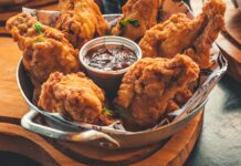 Mexican-Style Fried Chicken with Chile Seco Honey Glaze