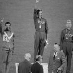 1968 Olympic Mexico racewalking winners podium