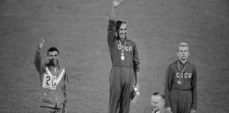 1968 Olympic Mexico racewalking winners podium