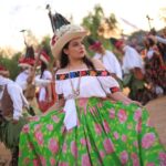 Pochovera dancer at Dance of El Pochó