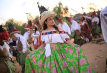 Pochovera dancer at Dance of El Pochó