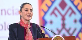 President Claudia Sheinbaum speaks about possible tariffs on Mexican steel at her morning press conference