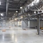 An empty warehouse or industrial space in Mexico