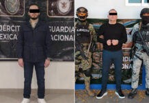 El Guerito and el 200, two high-ranking Sinaloa Cartel operatives arrested Thursday in Culiacán