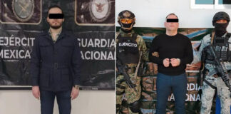 El Guerito and el 200, two high-ranking Sinaloa Cartel operatives arrested Thursday in Culiacán