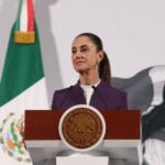 At her Tuesday morning presser, Mexico's Claudia Sheinbaum said she will announce retaliatory measures this Sunday in Mexico City's central square, the Zócalo.