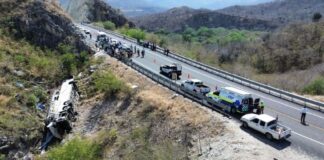 Oaxaca bus crash that claimed the lives of 19 people, reportedly supporters of the Morena party