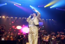 Juan Gabriel performing onstage.