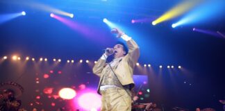 Juan Gabriel performing onstage.