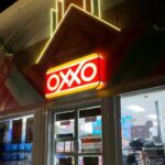 An Oxxo store front