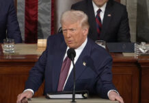 U.S. President Trump's speech to Congress