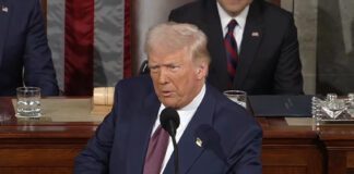 U.S. President Trump's speech to Congress