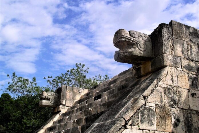 Chichen Itza and the temple of Kukulkan