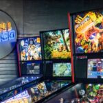 Pinball machines with Pinball Mexico logo