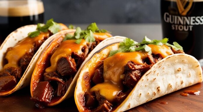 Guinness birria tacos