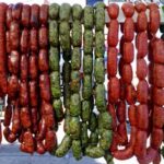 Various shades of Mexican chorizo