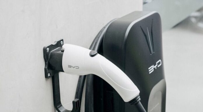 BYD charging station