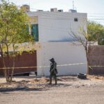 cordoned off crime scene