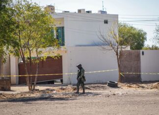 cordoned off crime scene