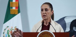 Sheinbaum's Tuesday morning press conference on April 8, 2025