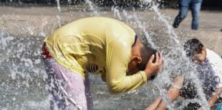 Heat wave this week in Mexico