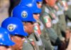 Train workers in Mexico