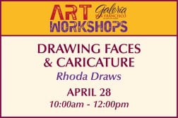 Drawing Faces & Caricature – Rhoda Draws [] Galería San Francisco