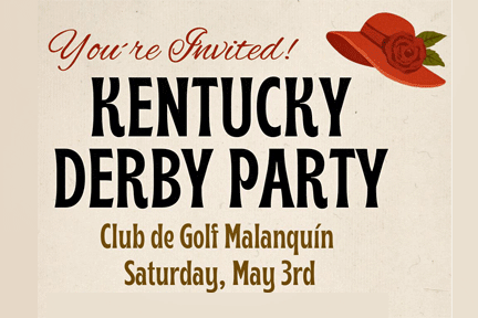 Kentucky Derby Party benefiting Equinoterapia SMA Kentucky Derby Party benefiting Equinoterapia SMA