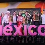 Mexico's Tourism Minister Josefina Rodríguez Zamora (center) joined in on México Desconocido's celebration of the 2025 "Best of Mexico" awards ceremony on Tuesday.