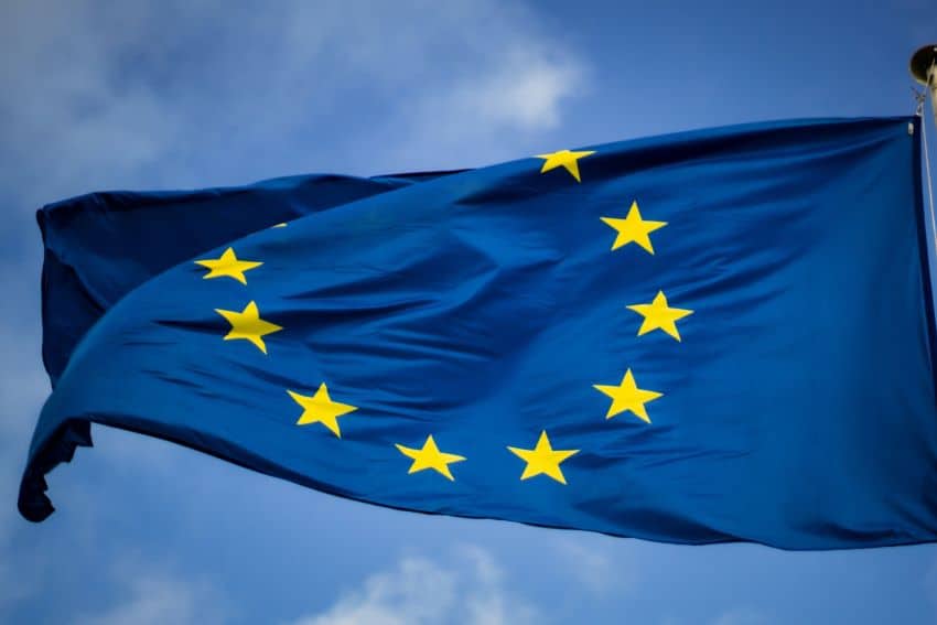 A European Union flag