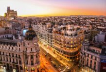buildings in Madrid