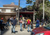 Mazatlán locals protest outside the home of a supposed gringo