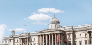 National Gallery in London, UK