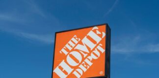 Home Depot sign