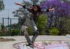 A child at a skatepark in Zapopan