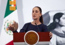 During her Monday morning press conference, Sheinbaum reiterated her disinterest in communicating with Trump "through the media" and updated reporters on the 1944 bilateral water treaty.