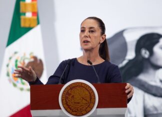 During her Monday morning press conference, Sheinbaum reiterated her disinterest in communicating with Trump "through the media" and updated reporters on the 1944 bilateral water treaty.
