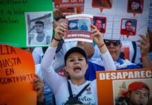 The distribution of funding comes days after thousands of family members of Mexico's disappeared marched in protest on Mother's Day.