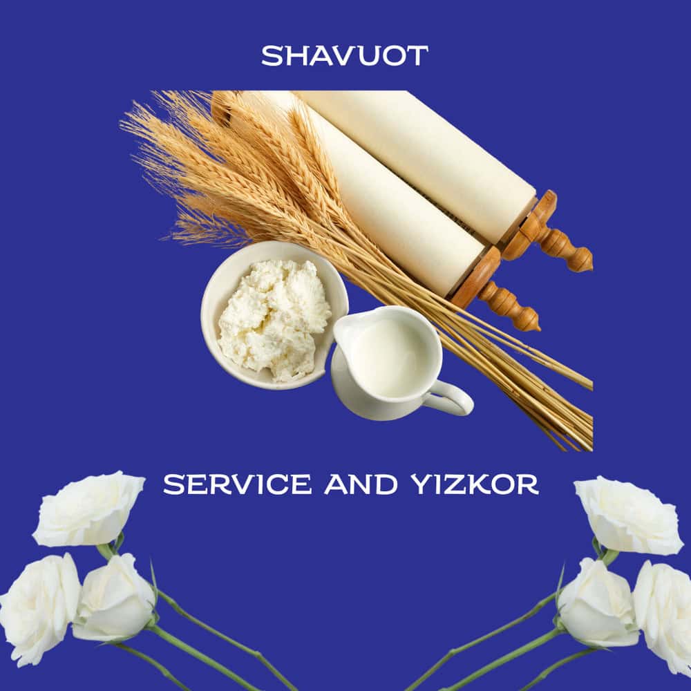 Non-Traditional Shavuot Service, Yizkor and Study [] JC3