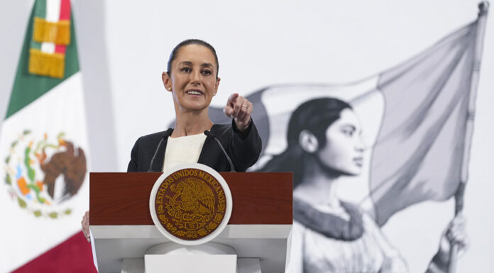 President Sheinbaum at her morning press conference