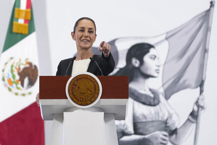 President Sheinbaum at her morning press conference