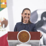 Sheinbaum at her morning press conference