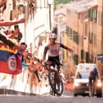 Isaac del Toro at the Giro d'Italia 2025